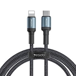 Yesido 1.2M 20W Type-C to Lightning PD Hızlı Şarj 6971050265234