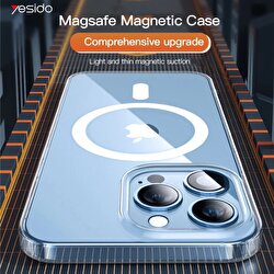 Yesido iPhone 15 Pro Max Magsafe Kapak - Şeffaf 6971050267085
