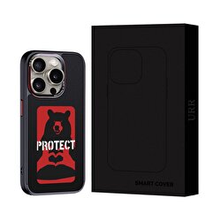 URR iPhone 15 Pro NFC Smart Kılıf - Siyah 6972689502288