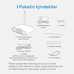 Meross Akıllı Çoklu Garaj Anahtarı 3 Kapı 6973696560292