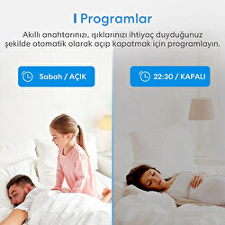 Meross Akıllı Wifi Duvar İçi Anahtar 6973696567888