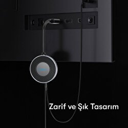 Earldom 4K Kablosuz Görüntü Aktarıcı - Gümüş 6973965933963