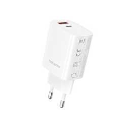 Rock Space 30W PD/USB-A Hızlı Şarj Cihazı - Beyaz 6974282120227