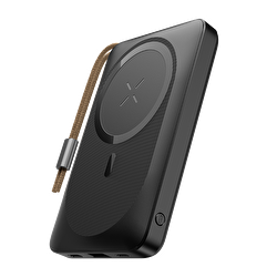 Rock 10000 mAh 20W MagSafe Powerbank - Siyah 6974282126595