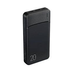 Rock PD Hızlı Şarj 20000 mAh PowerBank - Siyah 6974282126687