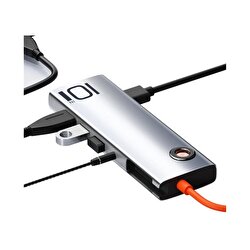 Rock Multi Fonksiyon 10 in 1 Type-C Dönüştürücü 6975653082014