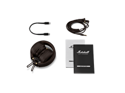 Marshall Major V Bluetooth Kulaküstü Kulaklık, Brown 7340055401128
