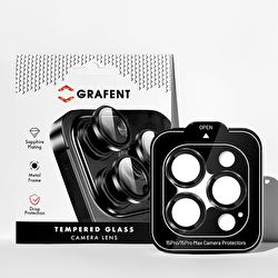Grafent iPhone 15 Pro / Max Safir Lens - Siyah 7394090000072
