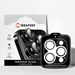 Grafent iPhone 15 Pro/ Max Safir Lens - Şeffaf 7394090000082
