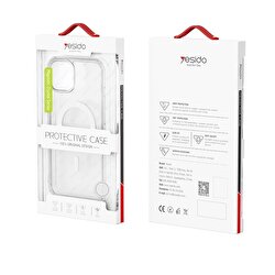 Yesido iPhone 15 Magsafe Kılıf - Şeffaf 8683140649104
