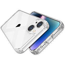 Buff iPhone 14 Air Hybrid Kılıf - Şeffaf 8683548211859