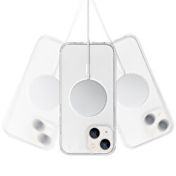 Buff iPhone 14 MagSafe Air Hybrid Kılıf - Şeffaf 8683548211873