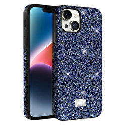 Buff iPhone 14 Diamond Seri Kılıf - Mavi 8683548211934