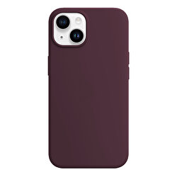Buff iPhone 14 Rubber Fit Kılıf - Kırmızı 8683548214195