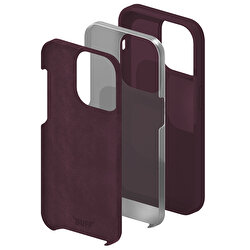 Buff iPhone 14 Rubber Fit Kılıf - Kırmızı 8683548214195