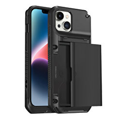 Buff iPhone 14 Slide Armor Kılıf - Siyah 8683548214652