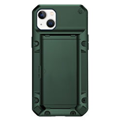 Buff iPhone 14 Slide Armor Kılıf - Yeşil 8683548214669