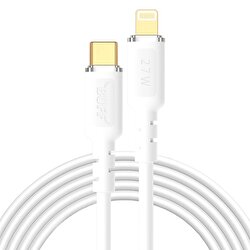Buff 27W Type-C TO Lightning 3.0A 1.2M Kablo-Beyaz 8683548214737