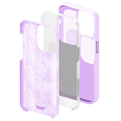 Buff iPhone 14 Rubber Fit Kılıf - Lily 8683548216120