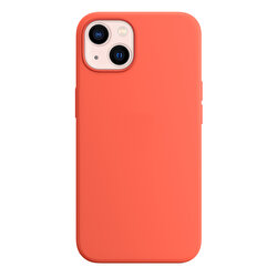 Buff iPhone 14 Rubber Fit Kılıf - Nectarine 8683548216137