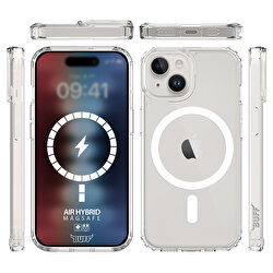Buff iPhone 15 Magsafe Air Hybrid Kılıf 8683548217004