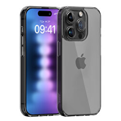 Buff iPhone 15 Pro Max Air Hybrid Kılıf Black 8683548217028