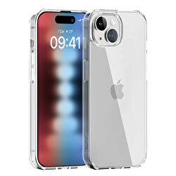 Buff iPhone 15 Air Hybrid Kılıf Crystal Clear 8683548217073