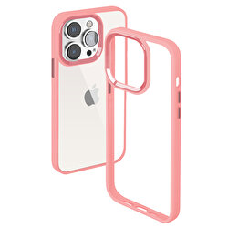 Buff iPhone 15 Pro Max New Air Bumper Kılıf Pink 8683548217301