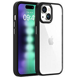 Buff iPhone 15 Plus New Air Bumper Kılıf Black 8683548217431