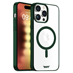 Buff iPhone 15 Pro MagSafe Slim Fit Kılıf Green 8683548217967