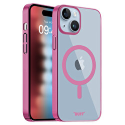 Buff iPhone 15 MagSafe Slim Fit Kılıf Pink 8683548218124