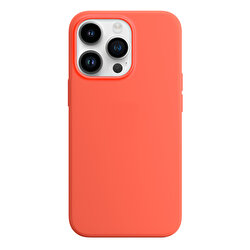 Buff iPhone 15 Pro Max Rubber Fit Kılıf Nectarine 8683548218513