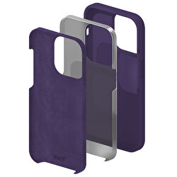 Buff iPhone 15 Pro Rubber Fit Kılıf Purple 8683548218575