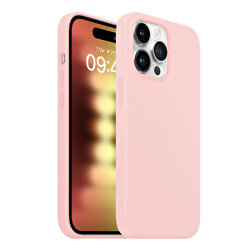 Buff iPhone 15 Pro Rubber Fit Kılıf Pink 8683548218612