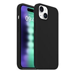 Buff iPhone 15 Plus Rubber Fit Kılıf Black 8683548218650