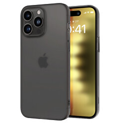 Buff iPhone 15 Pro Slimfy Kılıf Black 8683548219022