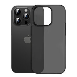 Buff iPhone 15 Pro Slimfy Kılıf Black 8683548219022