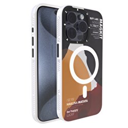 Buff iPhone 15 Pro MagKit Kılıf Hakuna 8684387700290
