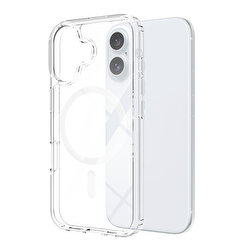 Buff iPhone 16 Magsafe Air Hybrid Şeffaf Kılıf 8684387701686