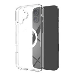 Buff iPhone 16 Plus Magsafe Air Hybrid Şeffaf 8684387701693