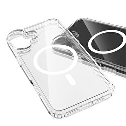 Buff iPhone 16 Plus Magsafe Air Hybrid Şeffaf 8684387701693