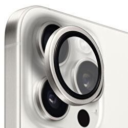 Buff iPhone 16 Pro/Max Titanyum Lens Silver 8684387701921