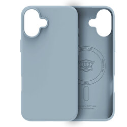 Buff iPhone 16 Magsafe Rubber Fit Kılıf-Mavi 8684387702461