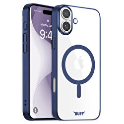 Buff iPhone 16 Plus Magsafe Slim Fit Kılıf Mavi 8684387702645