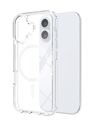 Buff iPhone 16E Magsafe Air Hybrid Şeffaf Kılıf 8684387704359