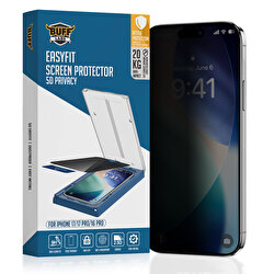 Buff iPhone 17/17 Pro/16 Pro 5D Privacy EasyFit Ek 8684387704632