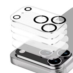 Buff iPhone 17 Pro Şeffaf Kamera Lens Koruyucu 8684387704748