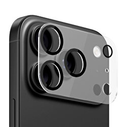 Buff iPhone 17 Pro Şeffaf Kamera Lens Koruyucu 8684387704748