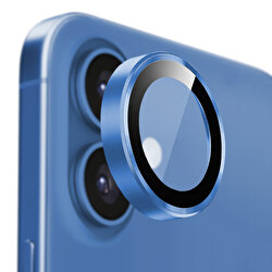 Buff iPhone 17 Metal Kamera Lens Koruyucu Blue 8684387704786