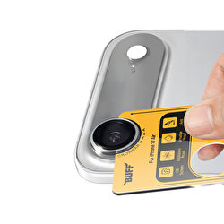 Buff iPhone 17 Air Metal Kamera Lens Koruyucu Silv 8684387704823